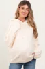 Cream Pullover Knit Hoodie sold by Pinkblush