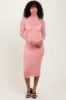 Coral Mesh Overlay Fitted Midi Dress sold by Pinkblush