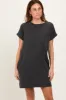 Charcoal Mini T-Shirt Dress sold by Pinkblush