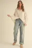 Dark Yellow Striped Double Pocket Button Down Top sold by Pinkblush
