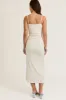 Ivory Floral Pointelle Knit Midi Dress sold by Pinkblush