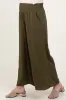 Olive Wide Smock Waist Maternity Pants sold by Pinkblush