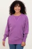 Violet Vintage Wash French Terry Pullover sold by Pinkblush