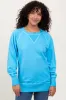 Light Blue Vintage Wash French Terry Pullover sold by Pinkblush
