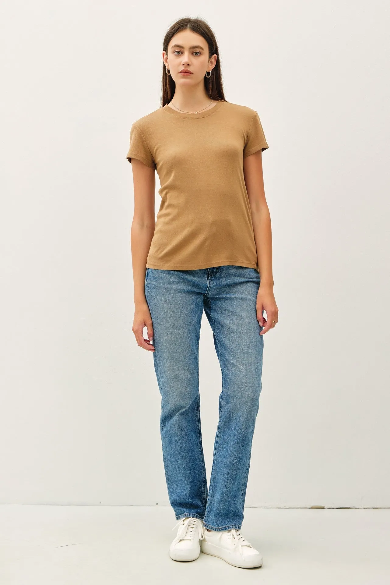 Camel Classic Crewneck T-Shirt sold by Pinkblush product image thumbnail 2