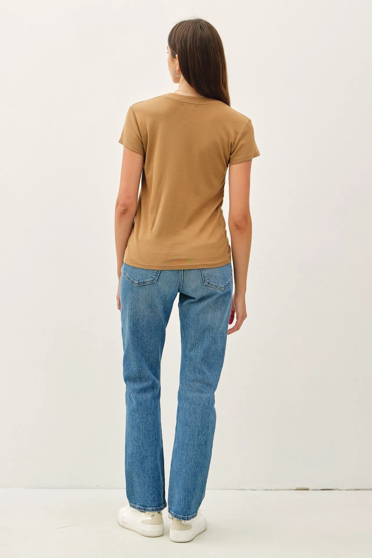 Camel Classic Crewneck T-Shirt sold by Pinkblush product image thumbnail 4