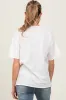 Ivory Short Sleeve Front Pocket Tunic Maternity Top sold by Pinkblush