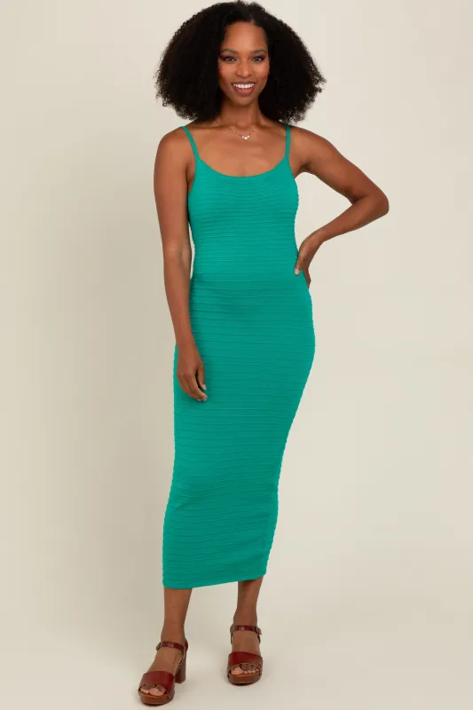 Jade Fitted Midi Dress sold by Pinkblush