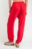 Red Drawstring Jogger Pants sold by Pinkblush