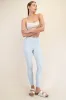 Black Ribbed Leggings sold by Pinkblush