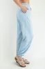 Light Blue Drawstring Jogger Pants sold by Pinkblush