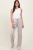 Cream Straight Leg Drawstring Sweatpants sold by Pinkblush
