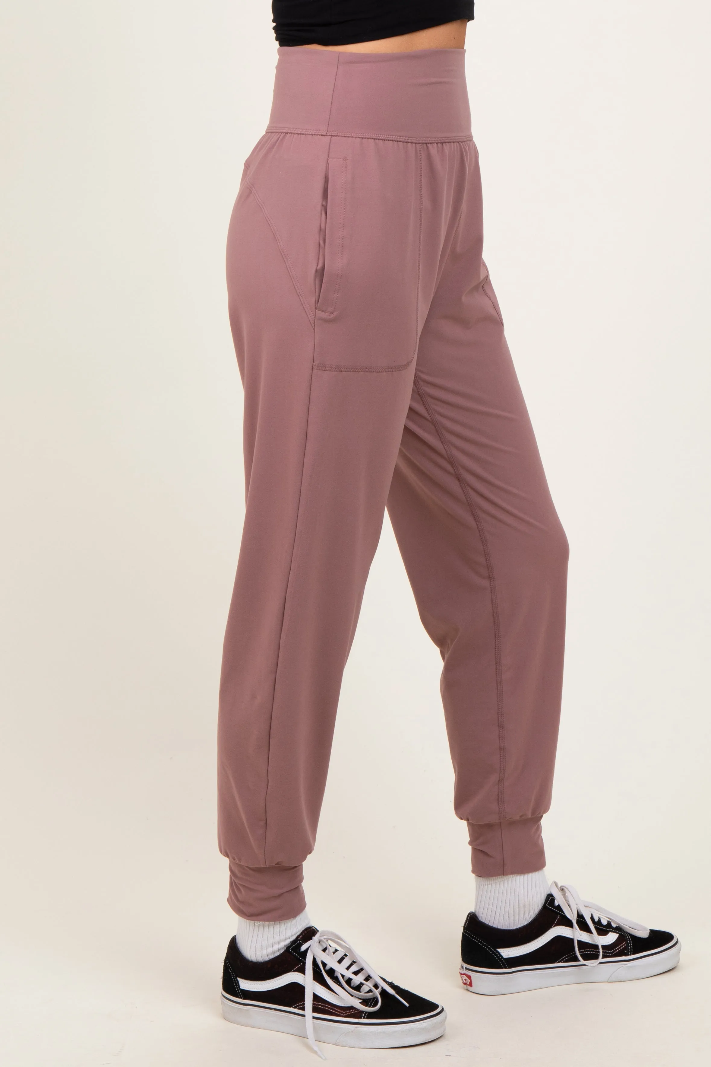 Mauve Joggers sold by Pinkblush product image thumbnail 4