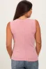 Pink Basic Crew Neck Maternity Tank sold by Pinkblush