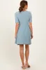 Mint Waist Tie Nursing Dress sold by Pinkblush
