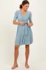 Mint Waist Tie Nursing Dress sold by Pinkblush