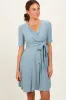 Mint Waist Tie Nursing Dress sold by Pinkblush