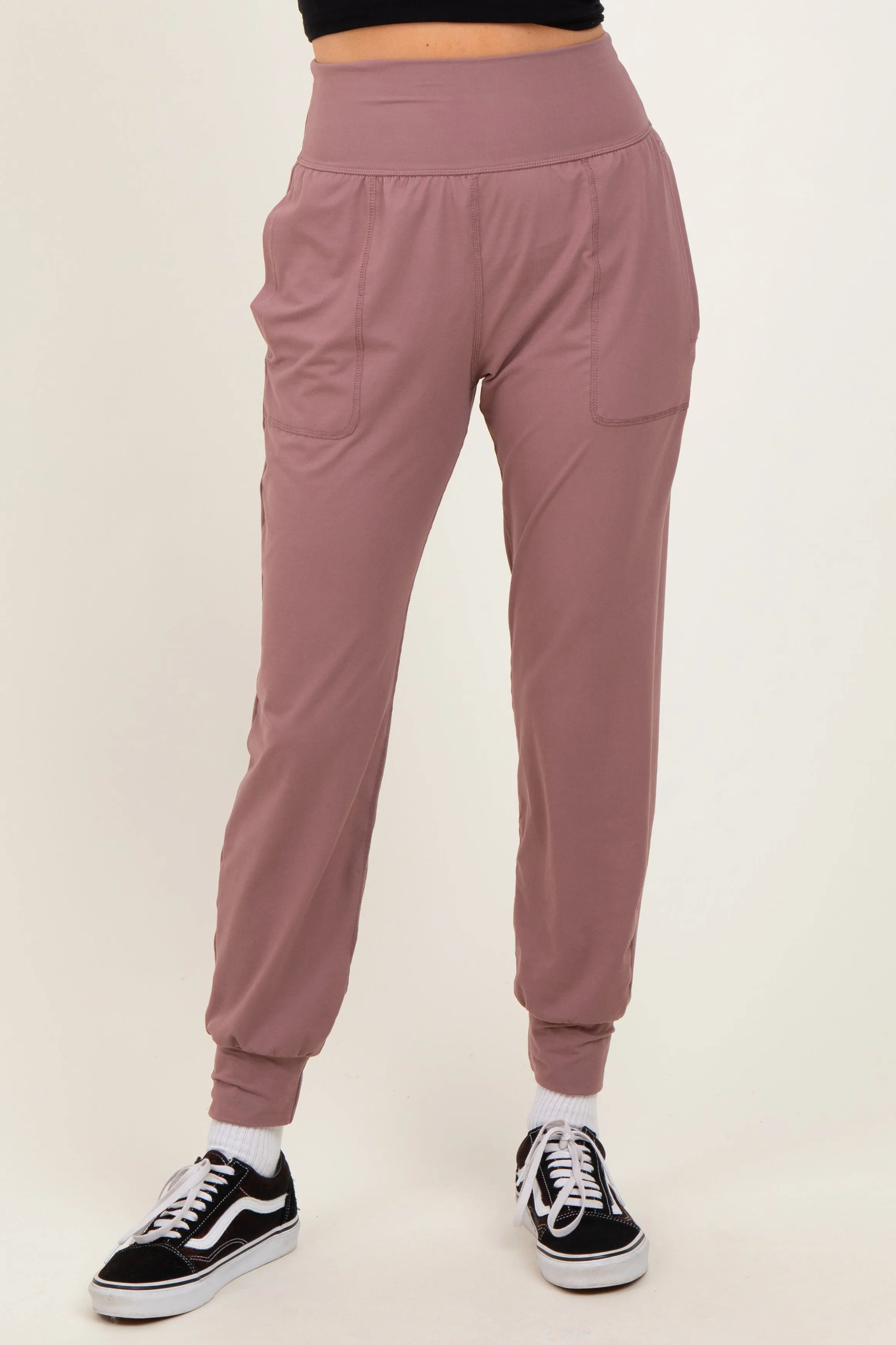 Mauve Joggers sold by Pinkblush product image thumbnail 3