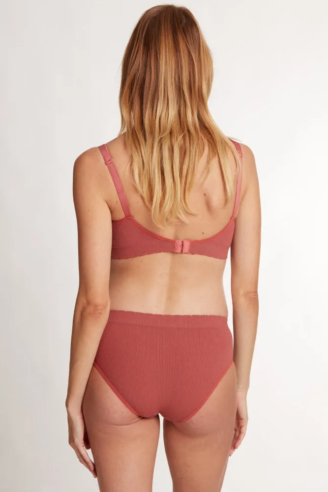 Rust Cache Couer Maternity Zoe Low Waist Slip sold by Pinkblush product image thumbnail 2