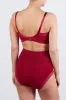 Burgundy Cache Couer Maternity Milk Brief sold by Pinkblush