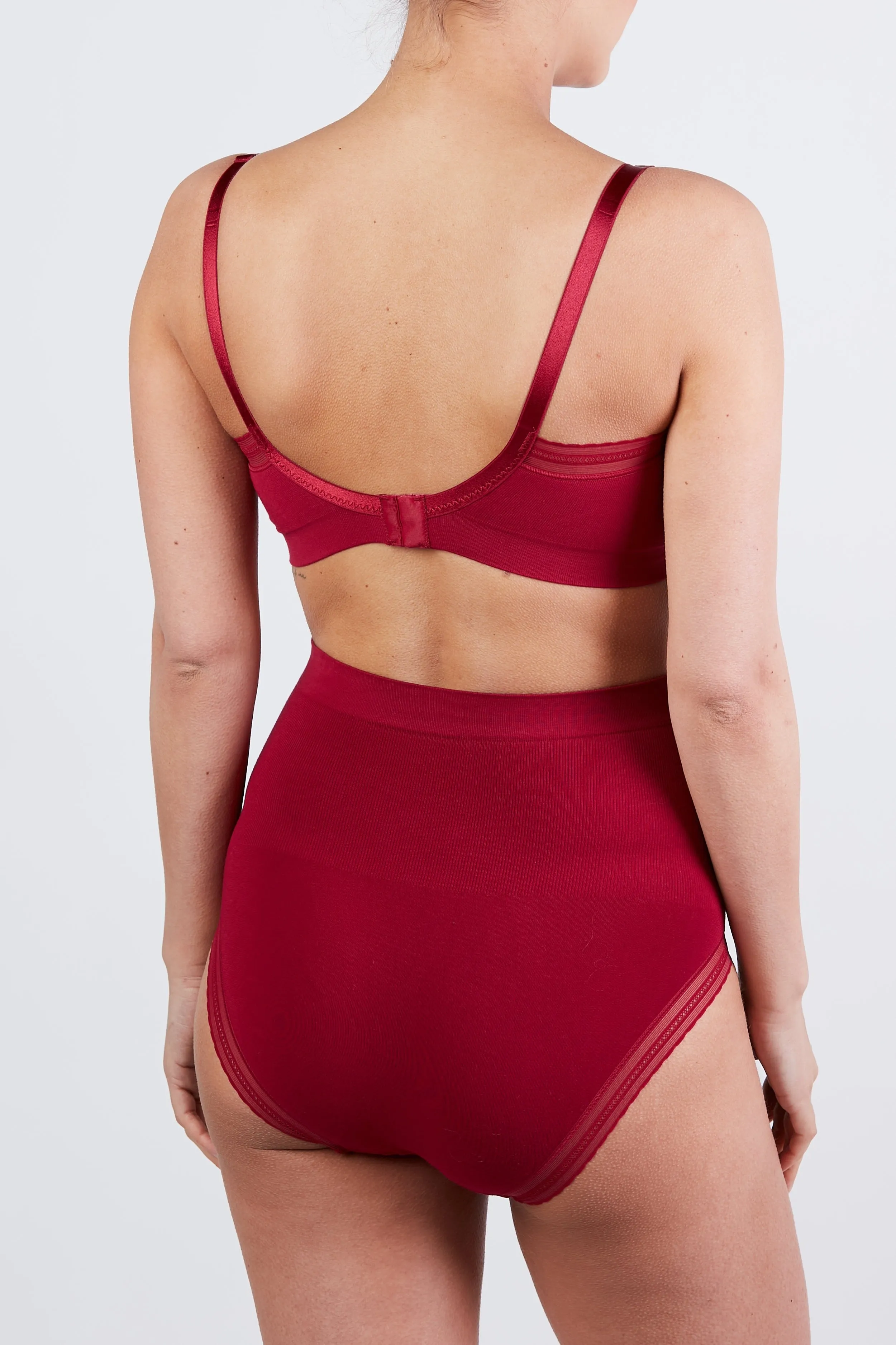 Burgundy Cache Couer Maternity Milk Brief sold by Pinkblush product image thumbnail 2