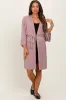 Mauve Delivery/Nursing Maternity Robe sold by Pinkblush