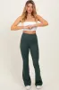 Light Teal Flared Leggings sold by Pinkblush