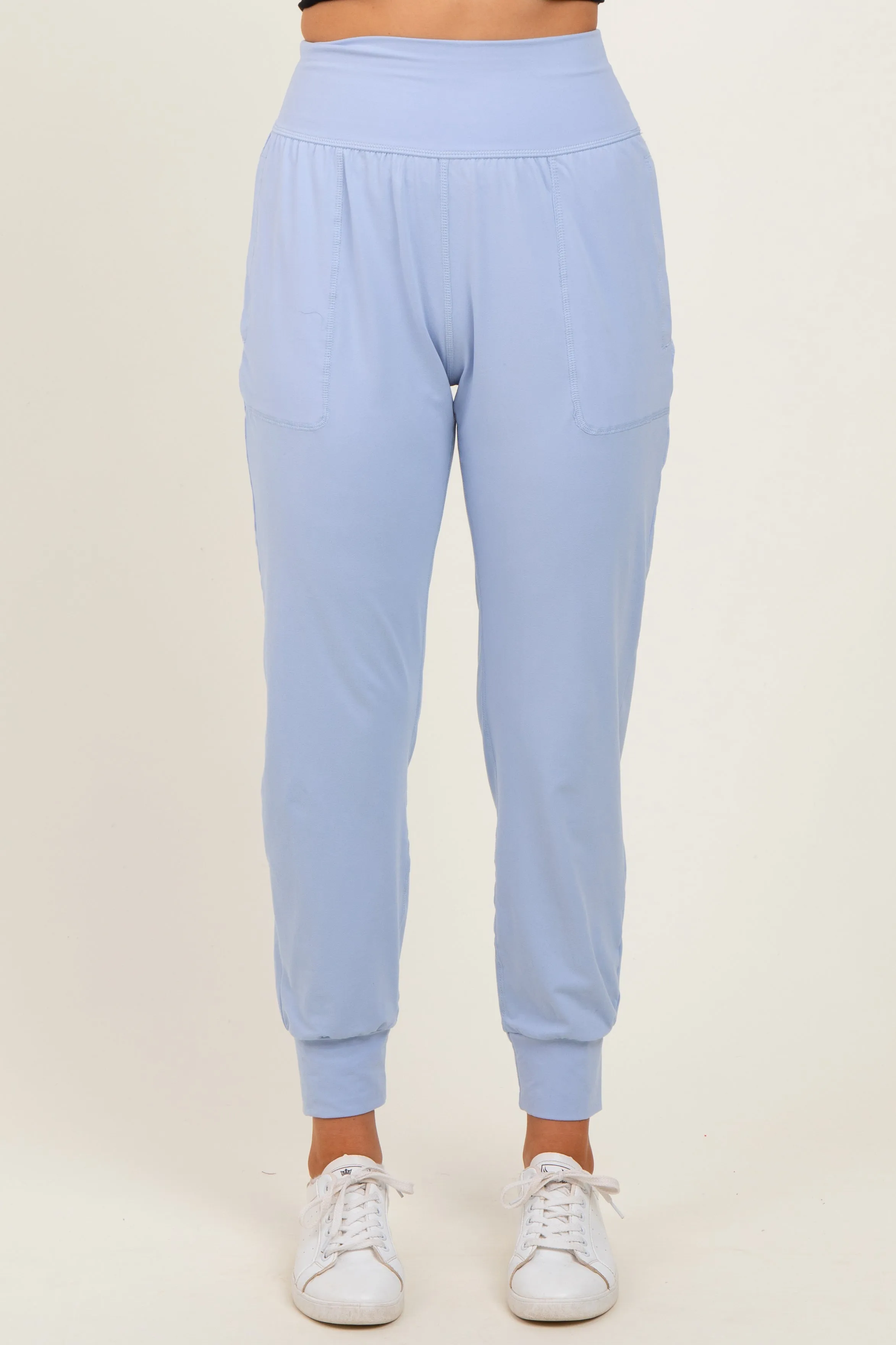 Light Blue Joggers sold by Pinkblush product image thumbnail 3