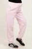 Light Pink Drawstring Relaxed Fit Maternity Sweatpants sold by Pinkblush