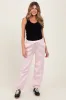 Light Pink Drawstring Relaxed Fit Maternity Sweatpants sold by Pinkblush