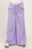 Lavender Drawstring Wide Leg Maternity Lounge Pant sold by Pinkblush