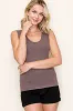 Brown Knit Sleeveless Top sold by Pinkblush