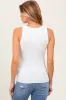 Ivory Knit Maternity Tank Top sold by Pinkblush
