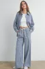 Blue Checker Plaid Button Down Shirt sold by Pinkblush