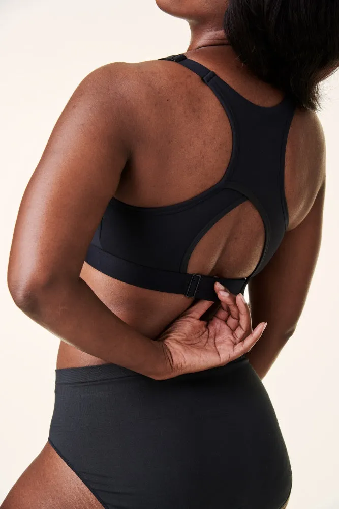 Black Bravado Designs Tranquil Nursing Low Impact Sports Bra sold by Pinkblush product image thumbnail 5