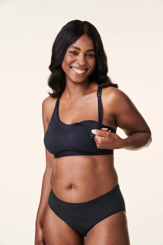 Black Bravado Designs Tranquil Nursing Low Impact Sports Bra sold by Pinkblush product image thumbnail 3