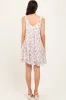 Pink Floral Plisse Texture Mini Dress sold by Pinkblush