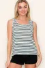 Olive Striped Maternity Tank Top sold by Pinkblush