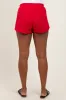 Red Terry Maternity Shorts sold by Pinkblush