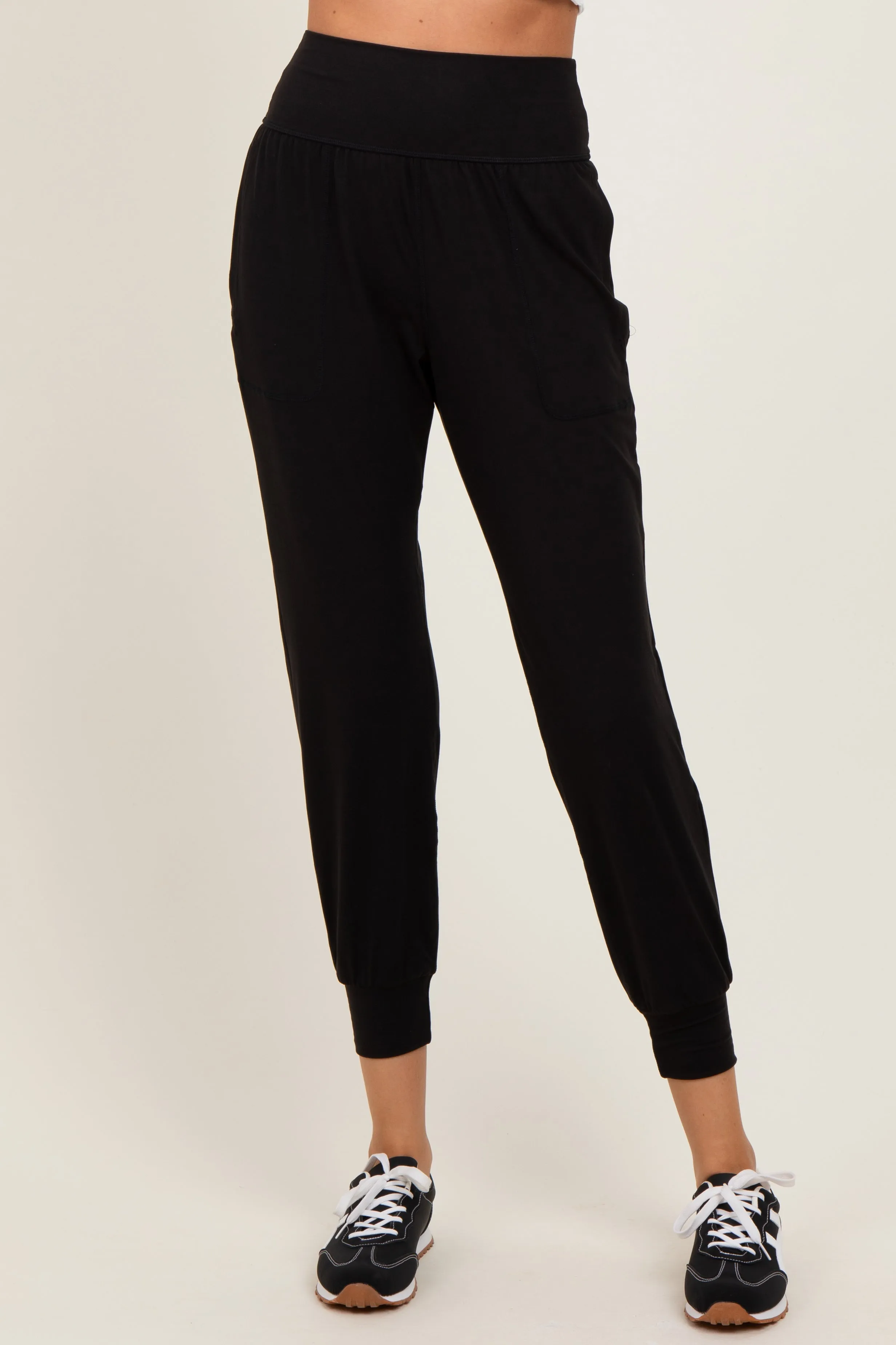 Black Joggers sold by Pinkblush product image thumbnail 3