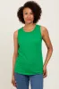 Green Textured Knit Sleeveless Top sold by Pinkblush