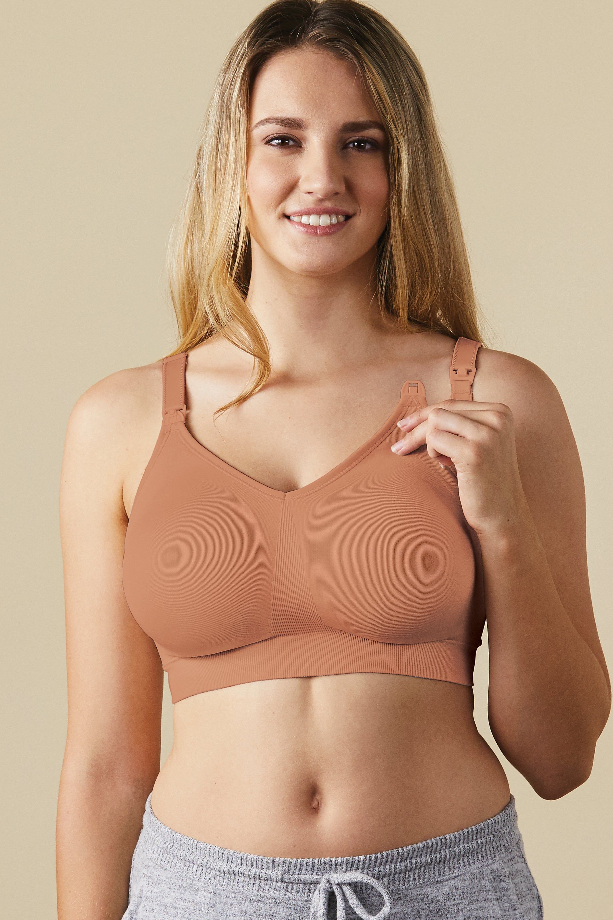 Cinnamon Bravado Body Silk Seamless Nursing Bra sold by Pinkblush product image thumbnail 3
