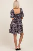 Navy Floral Puff Sleeve Maternity Dress sold by Pinkblush
