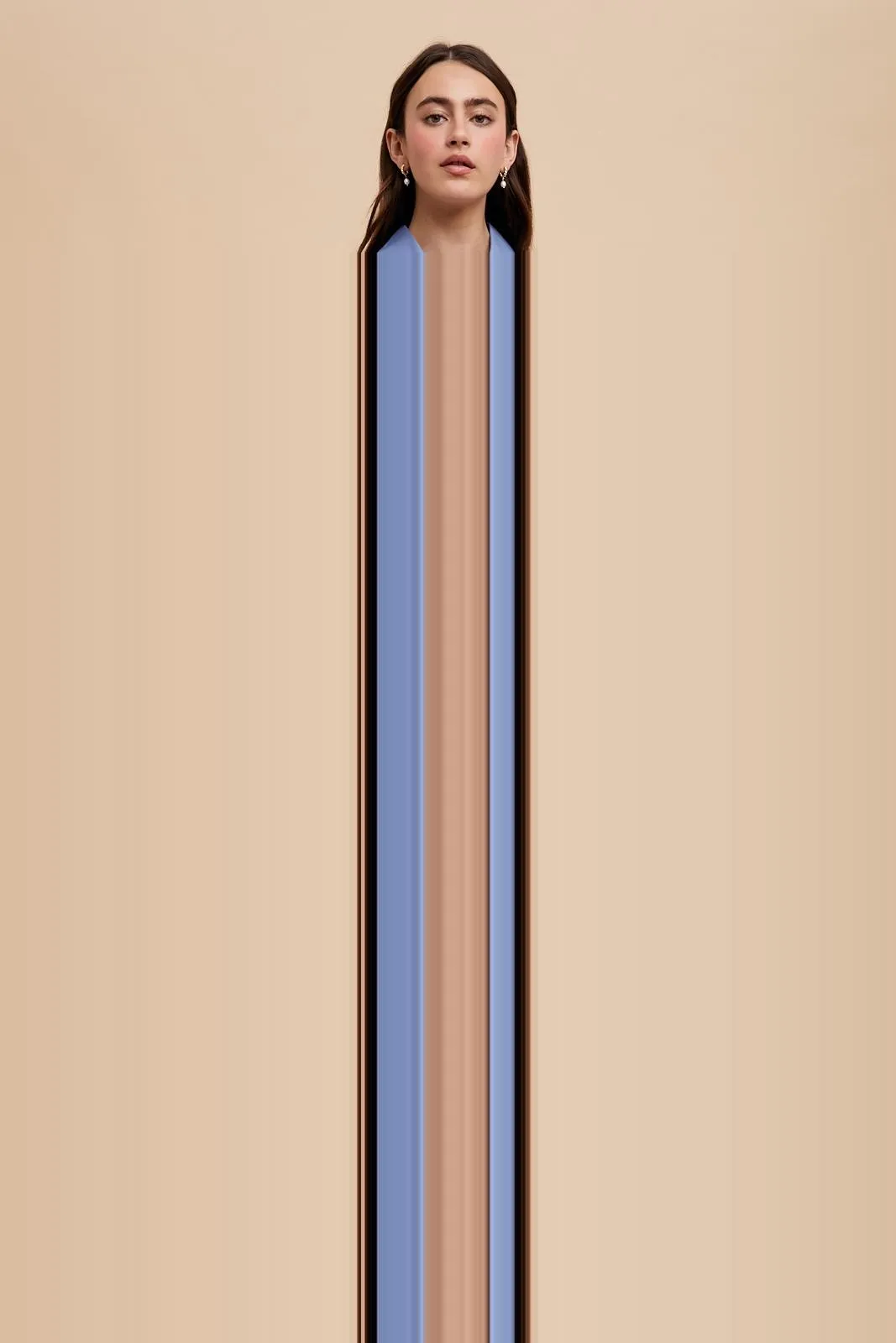 Blue Button Down Shirt Maxi Dress sold by Pinkblush product image thumbnail 2