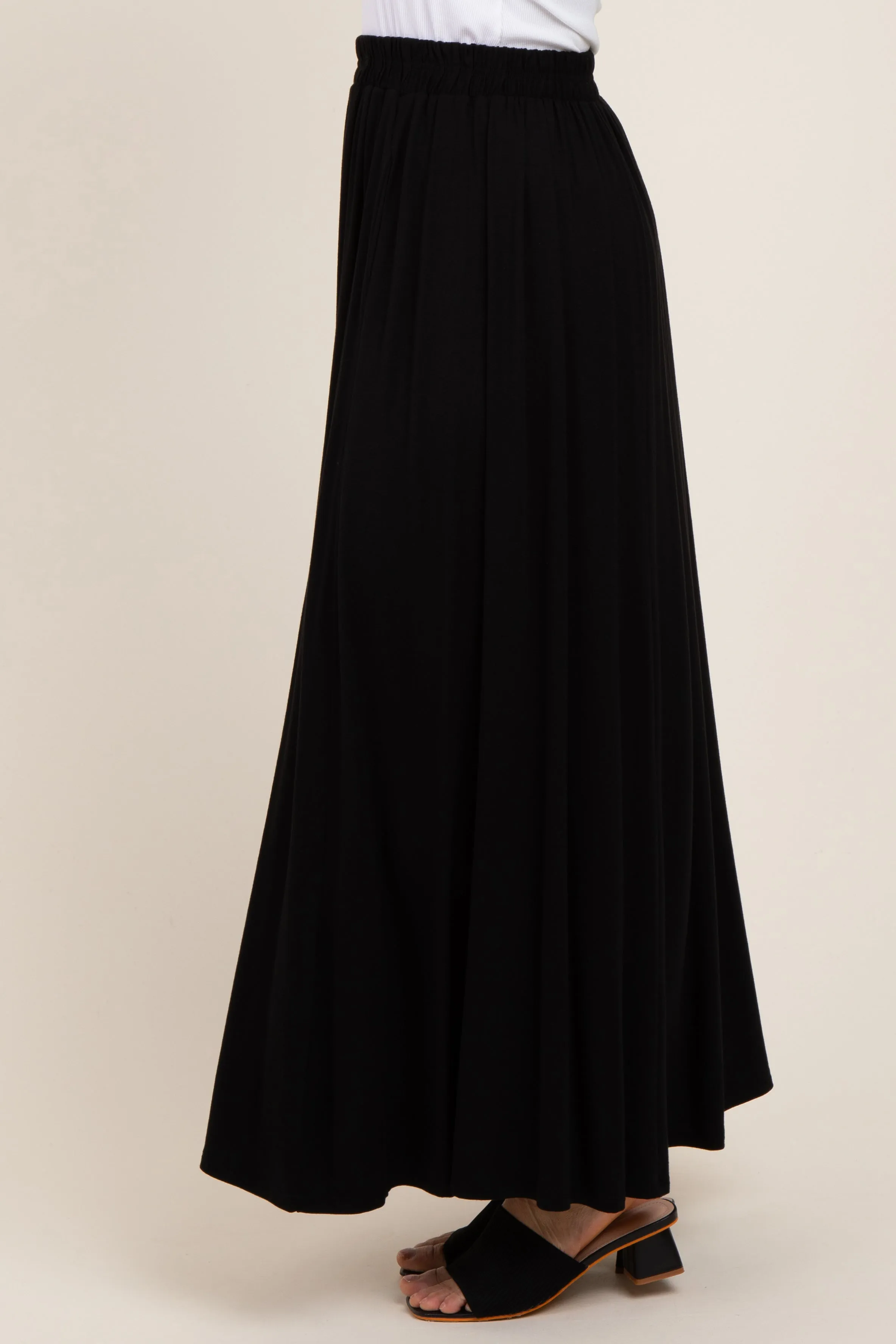 Black Maxi Skirt sold by Pinkblush product image thumbnail 3