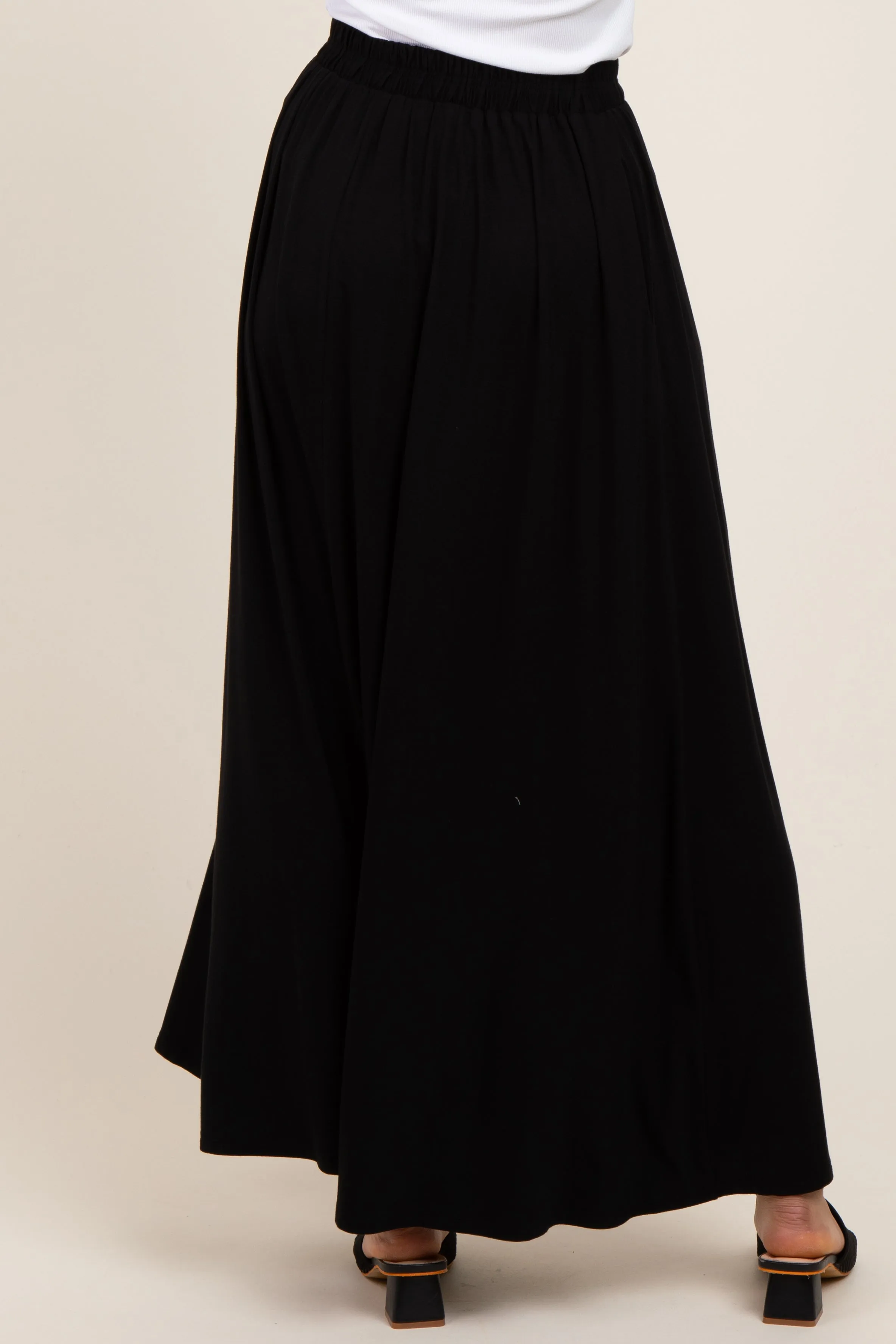 Black Maxi Skirt sold by Pinkblush product image thumbnail 4