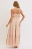 CreamLace Tiered Sleeveless Maxi Dress sold by Pinkblush