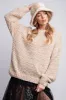 Beige Chunky Loose Knit Maternity Sweater sold by Pinkblush