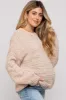 Beige Chunky Loose Knit Maternity Sweater sold by Pinkblush