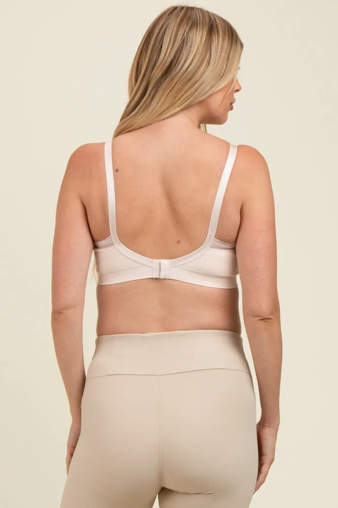 Beige Cache Couer Maternity Milk Nursing Bra sold by Pinkblush product image thumbnail 5